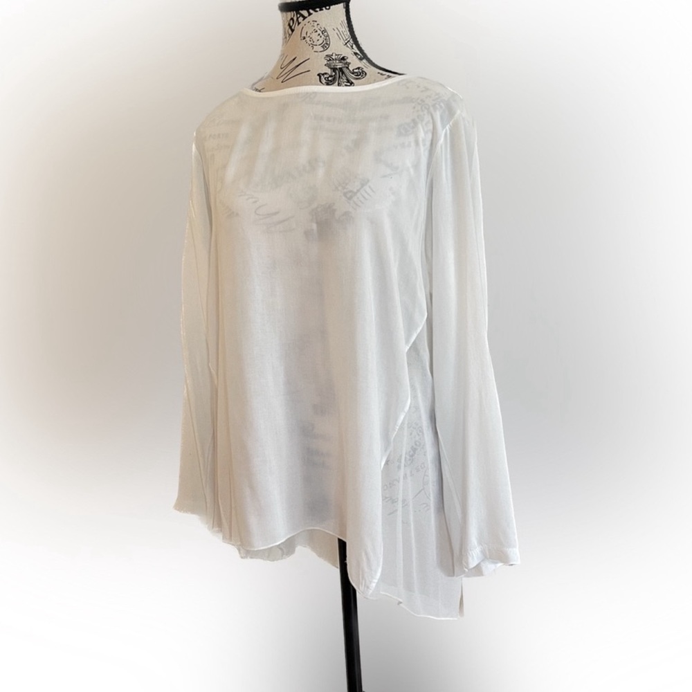 Sheer White Top